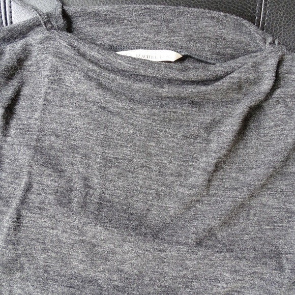 Rachel Roy Heather Grey Sweater Top NWT - Picture 5 of 5